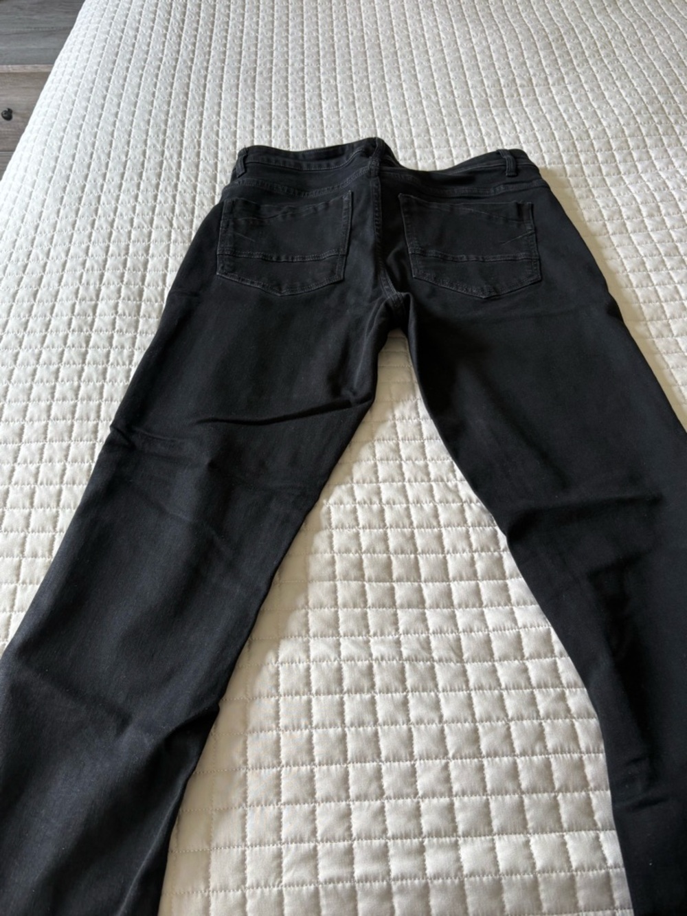 BKE Payton Dark Black Stretch Jeans - Picture 4 of 6
